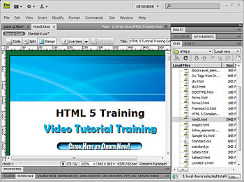 HTML 5 Training – HTML 5 Training